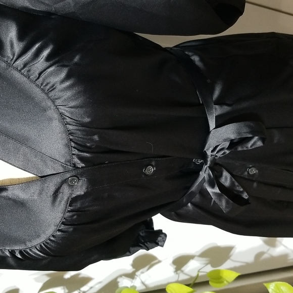 Silken Shirt Dress - Picture 6 of 7